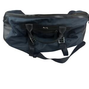 Michael Kors Navy Duffel Bag Travel Weekender